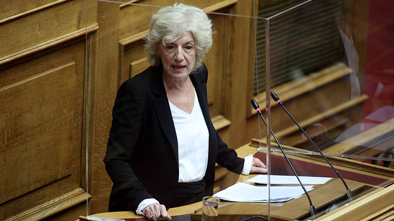 Σ. Αναγνωστοπούλου: Η κ. Μενδώνη δεν είπε τίποτα για τις καταγγελίες σπουδαστών του Εθνικού Θεάτρου